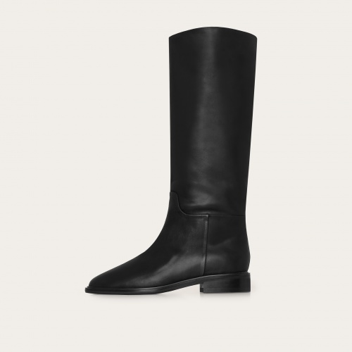 Polo High Boots, waxed black